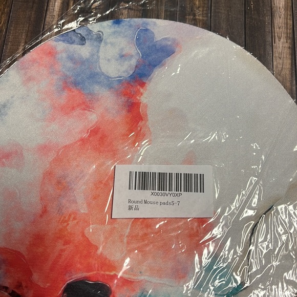 Abstract Design Mouse Pad - Multicolor - Picture 2 of 4